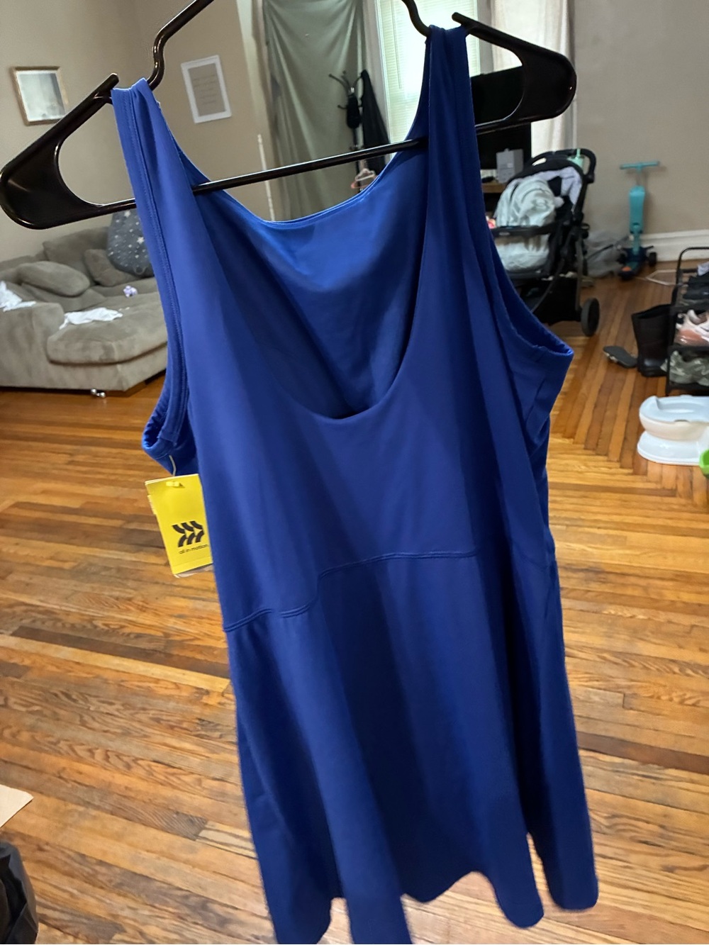 Target Blue Midi Dress - Solid Royal Blue